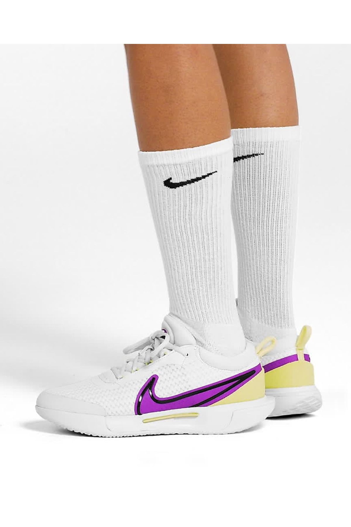 Nike Court Air Zoom Pro Sert Kort Kadın Tenis Ayakkabısı DV3285-101