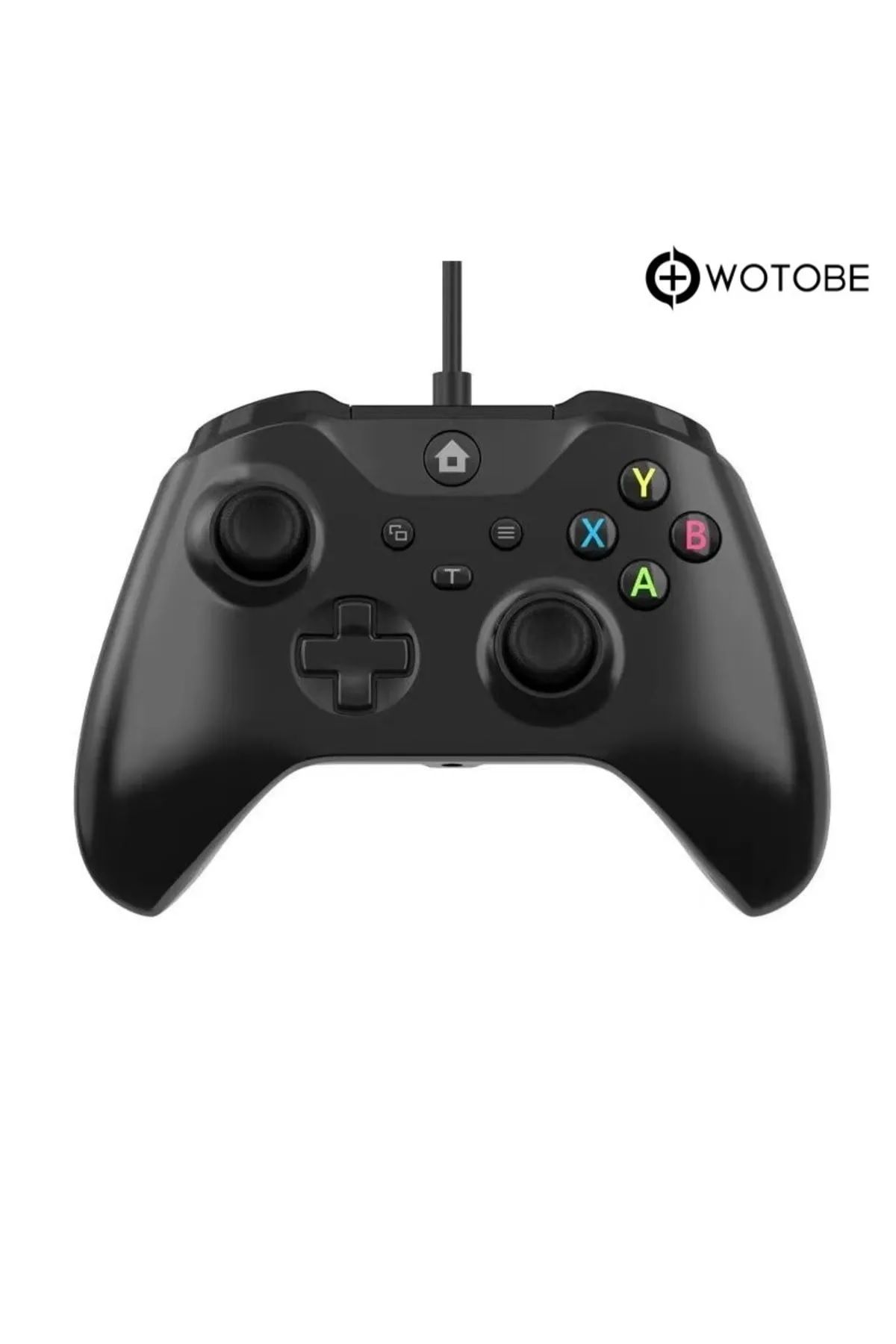 WOTOBE Xbox One Kablolu Turbo Fonksiyonlu Çift Titreşimli Oyun Kolu Joystick Gamepad