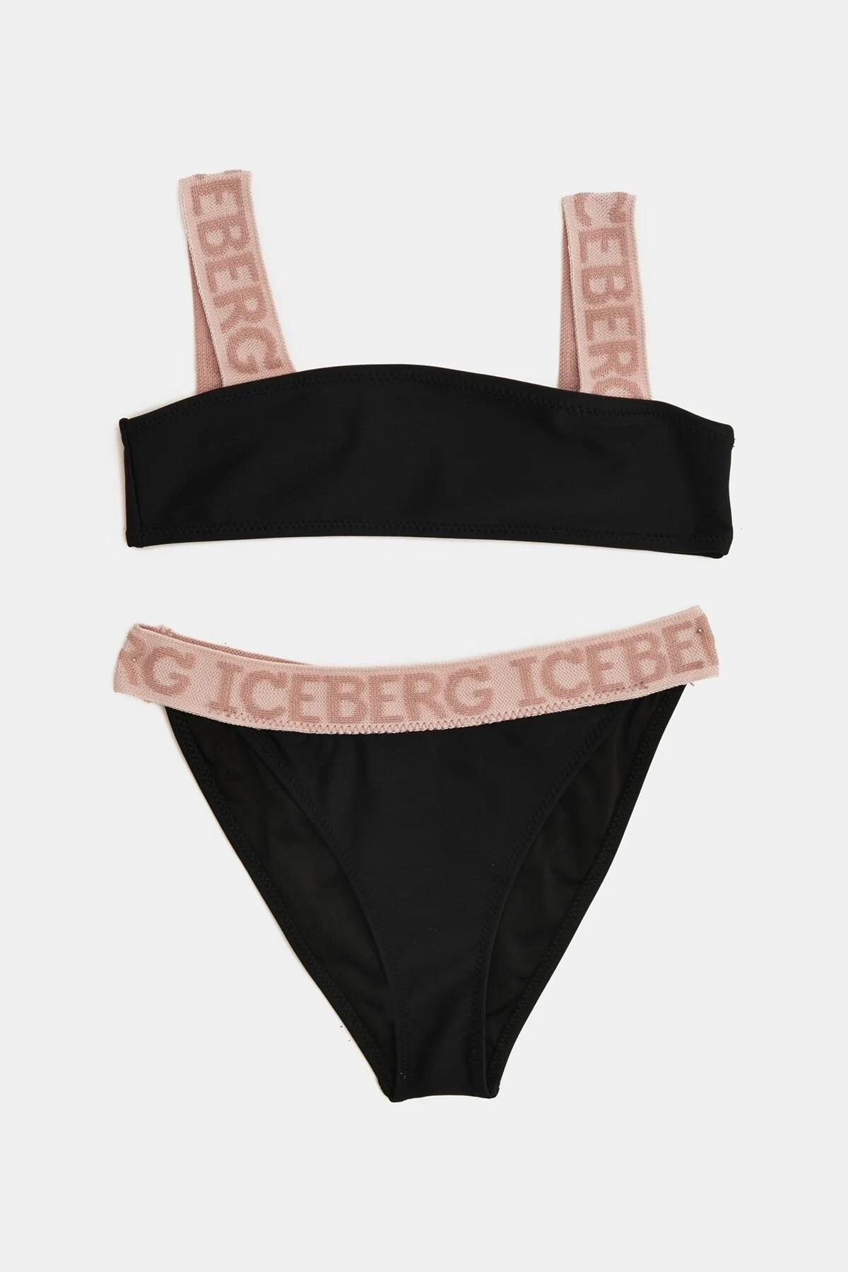 Iceberg Bg Store Kız Çocuk Siyah Bikini 22ss1ıb0153