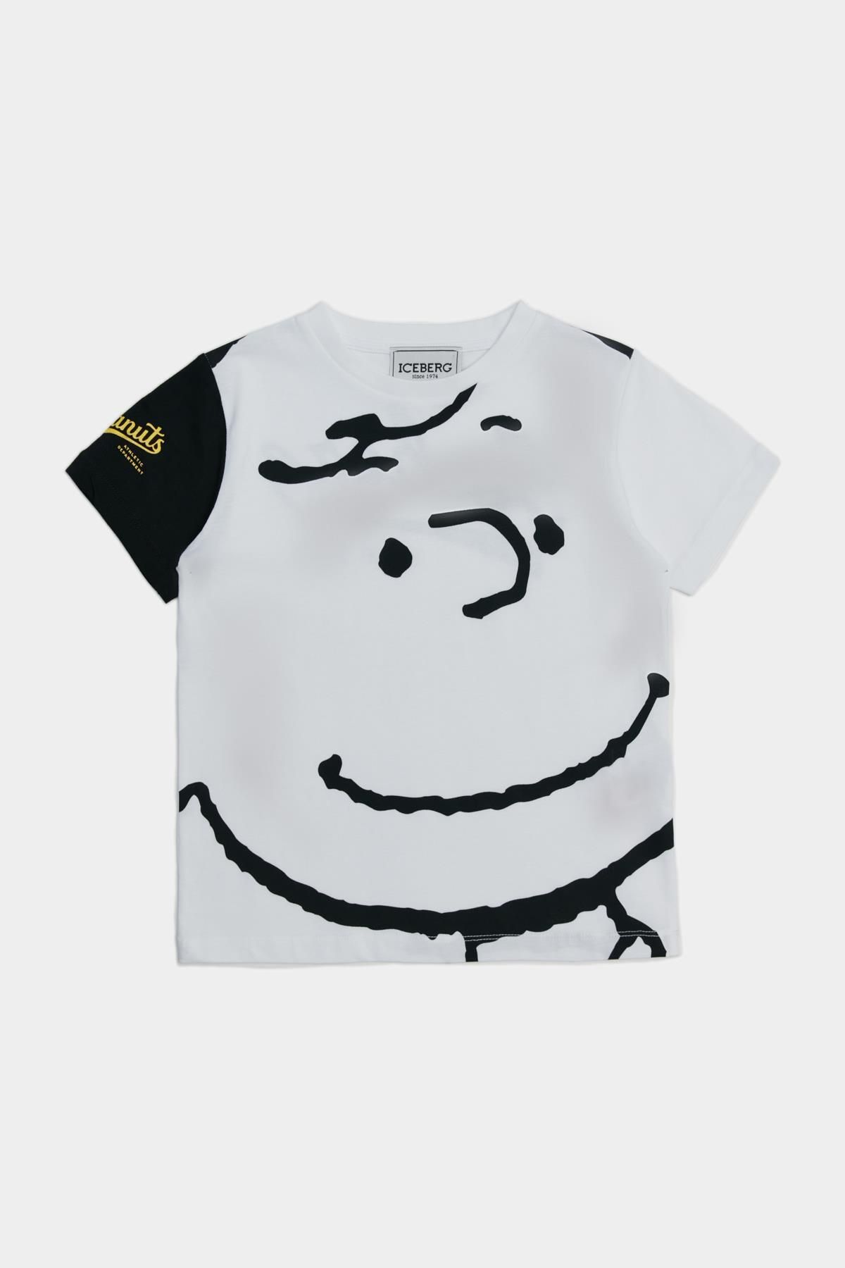 Iceberg Bg Store Erkek Çocuk Beyaz T-shirt 23ssıts3129