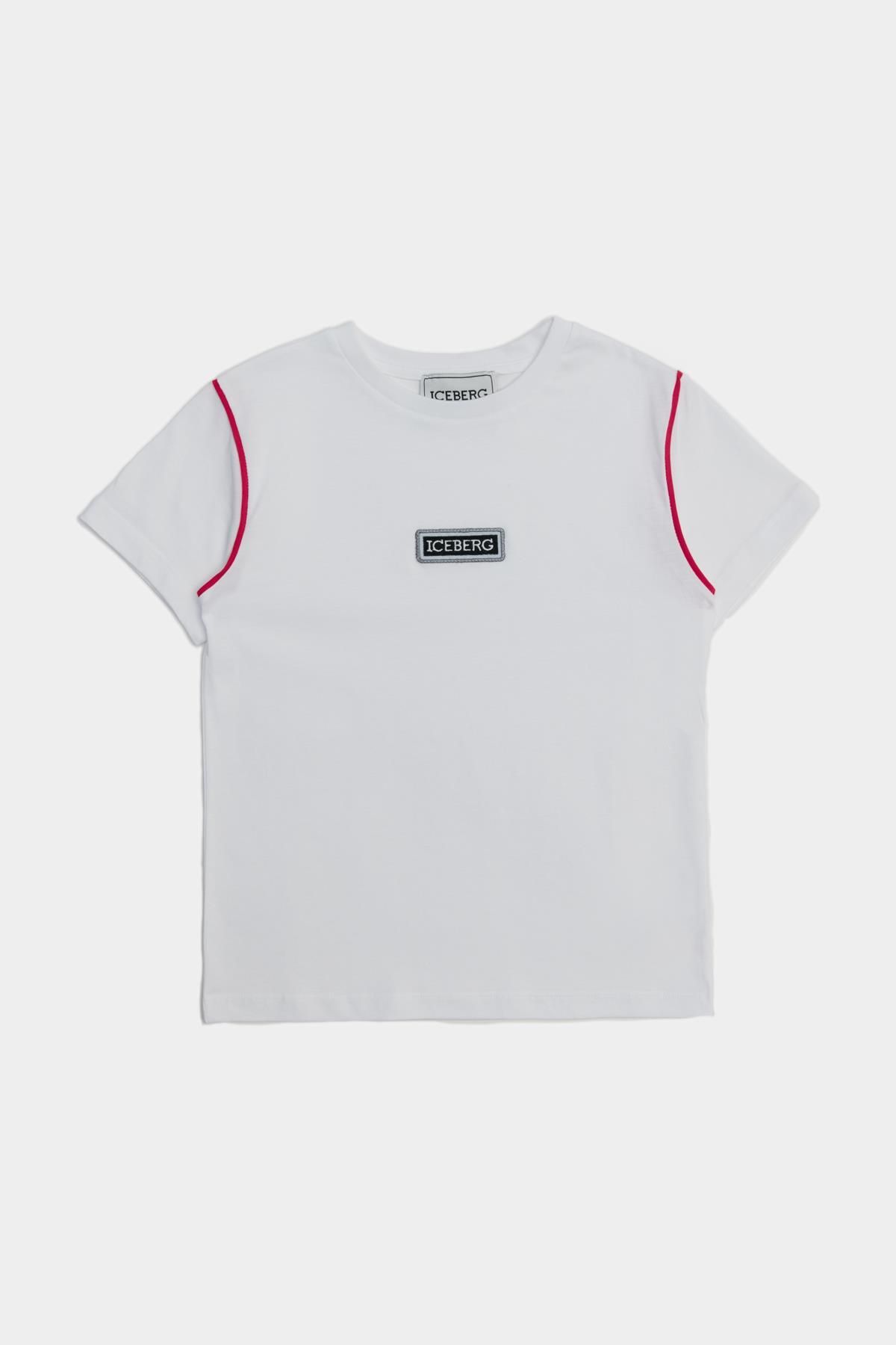 Iceberg Bg Store Erkek Çocuk Beyaz T-shirt 23ssıts3121