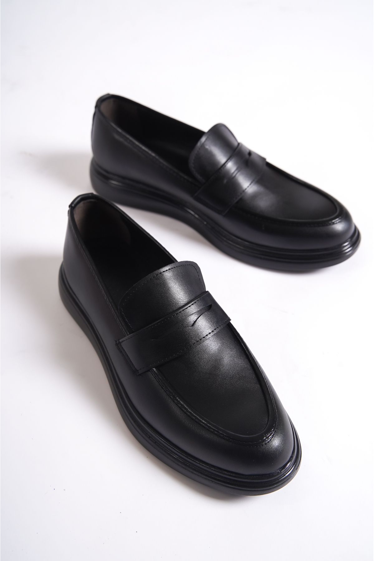 Mubiano Clt8500 Erkek Kolej Model Cilt Loafer & Günlük Ayakkabı