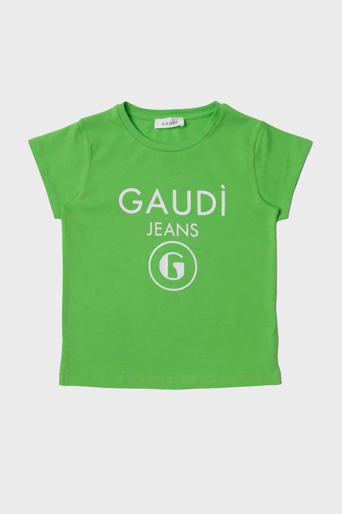 Gaudi Bg Store Kız Çocuk Yeşil T-shirt 23ss0gf4373