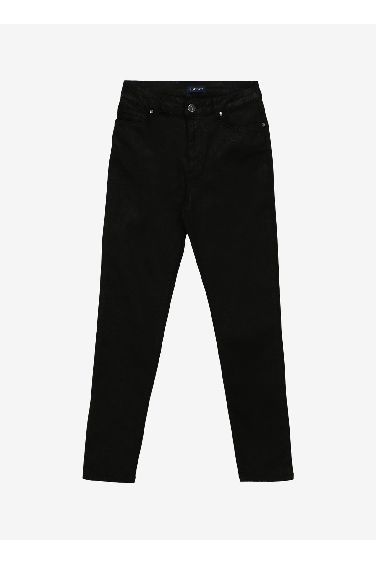 Fabrika Yüksek Bel Skinny Paça Skinny Fit Siyah Kadın Denim Pantolon F3WL-PNT40