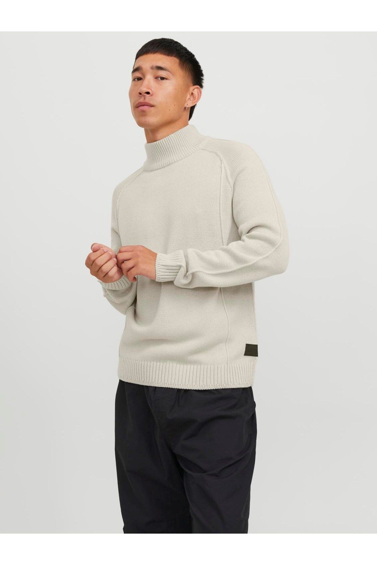 Jack & Jones Erkek Yüksek Yaka Kazak - 12242425