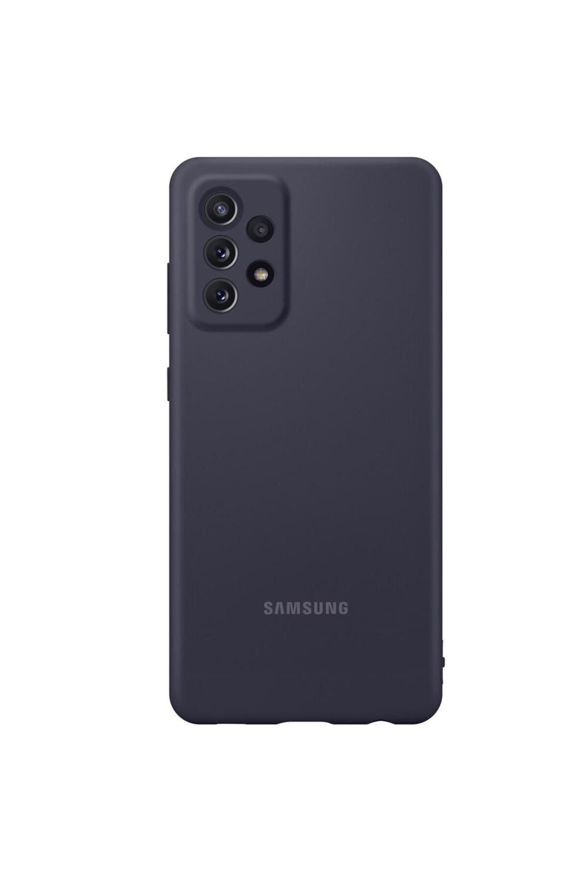 Samsung Galaxy A72 Ile Uyumlu Slim Kılıf Siyah Ef-pa725tbegww