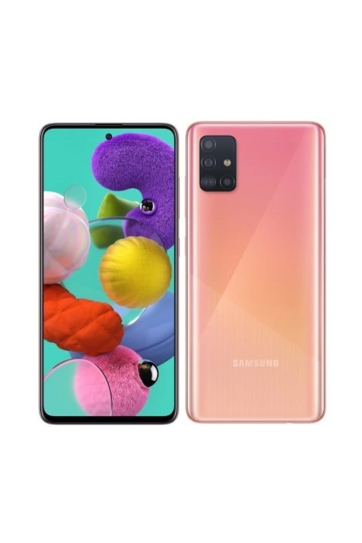 Samsung Yenilenmiş Samsung Galaxy A51 Crush Pink 128GB B Kalite (12 Ay Garantili)