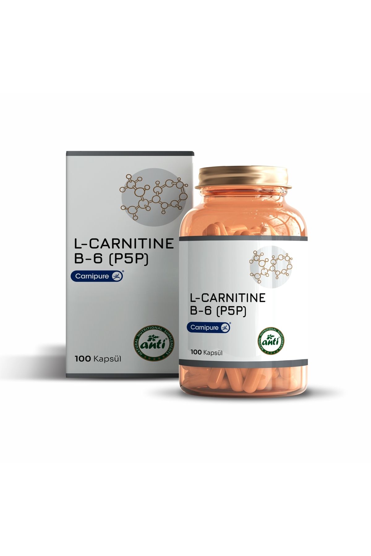 anti L Carnitine Kapsül (Carnipure) & B6 ( P5P )