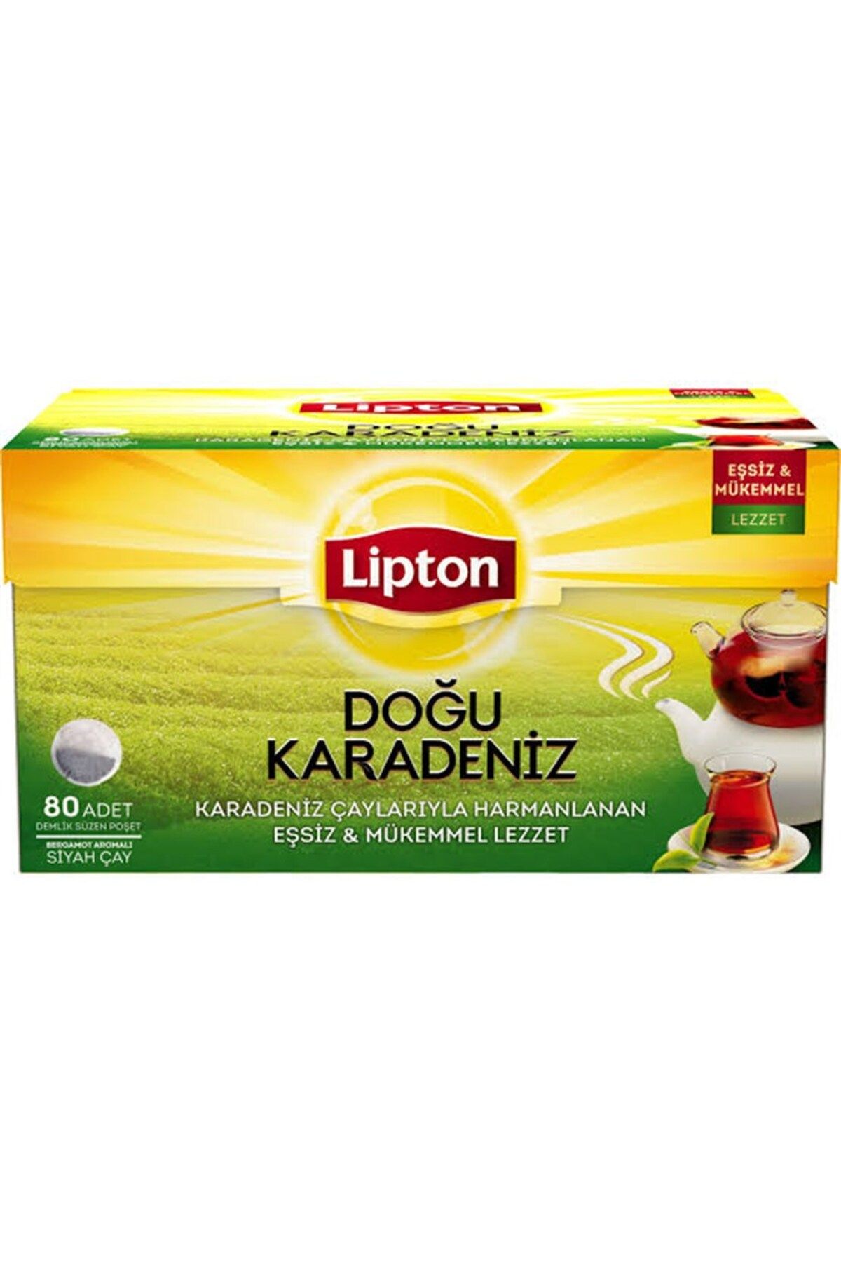 Lipton Doğu Karadeniz Demlik Poşet Çay 80li 256 gr