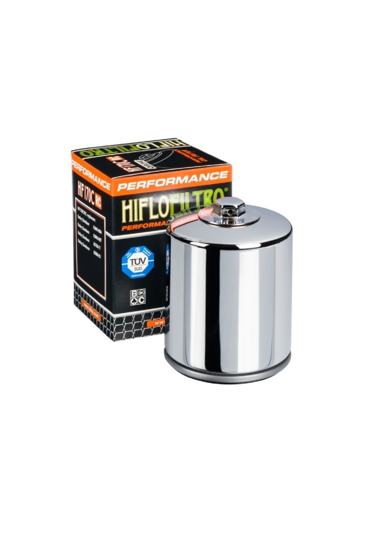 Hiflo Yağ filtresi / harley d.  sprınger softaıl fxsts 1340cc  anahtar başlıklı - Krom 199 uyumlu