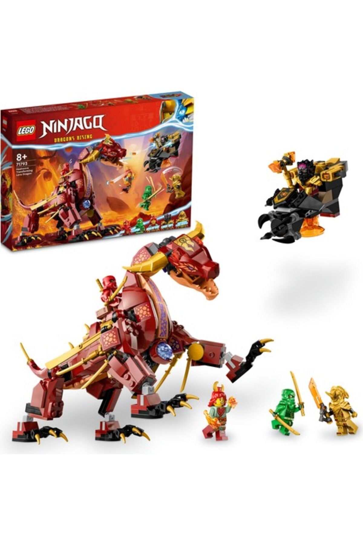LEGO ®  Ninjago Heatwave Dönüşen Lav Ejderhası 71793