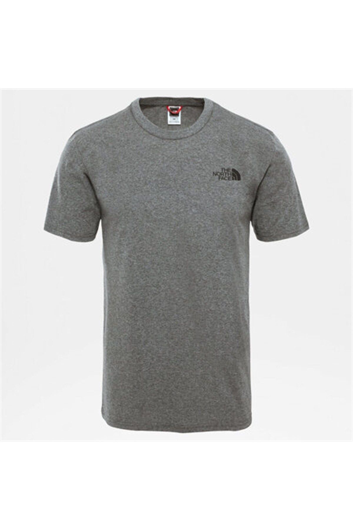 The North Face M S/S SIMPLE DOME TEE Açık Gri Erkek T-Shirt 100480888