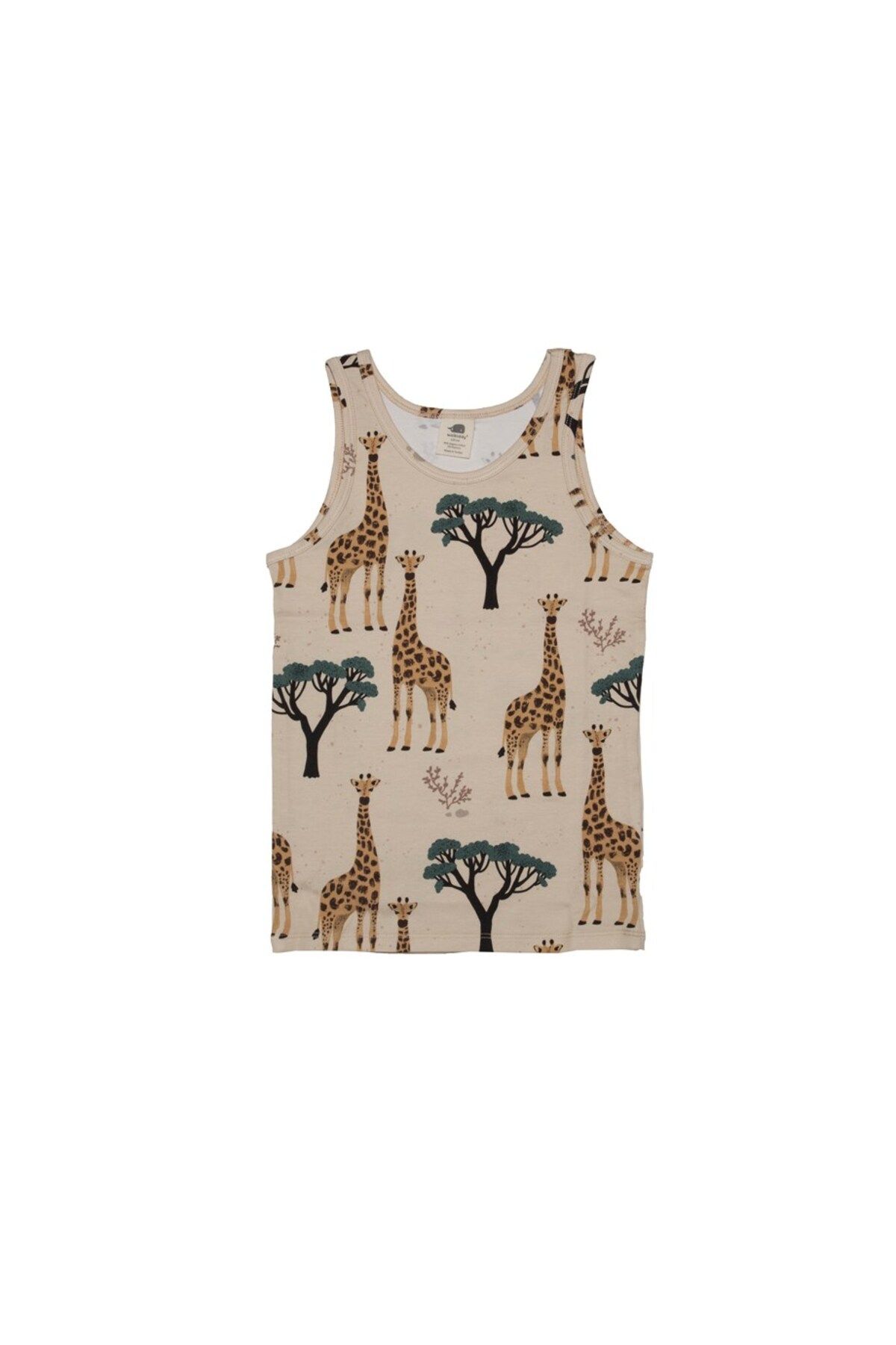Walkiddy Giraffes Zürafa Desenli Organik Supreme Atlet
