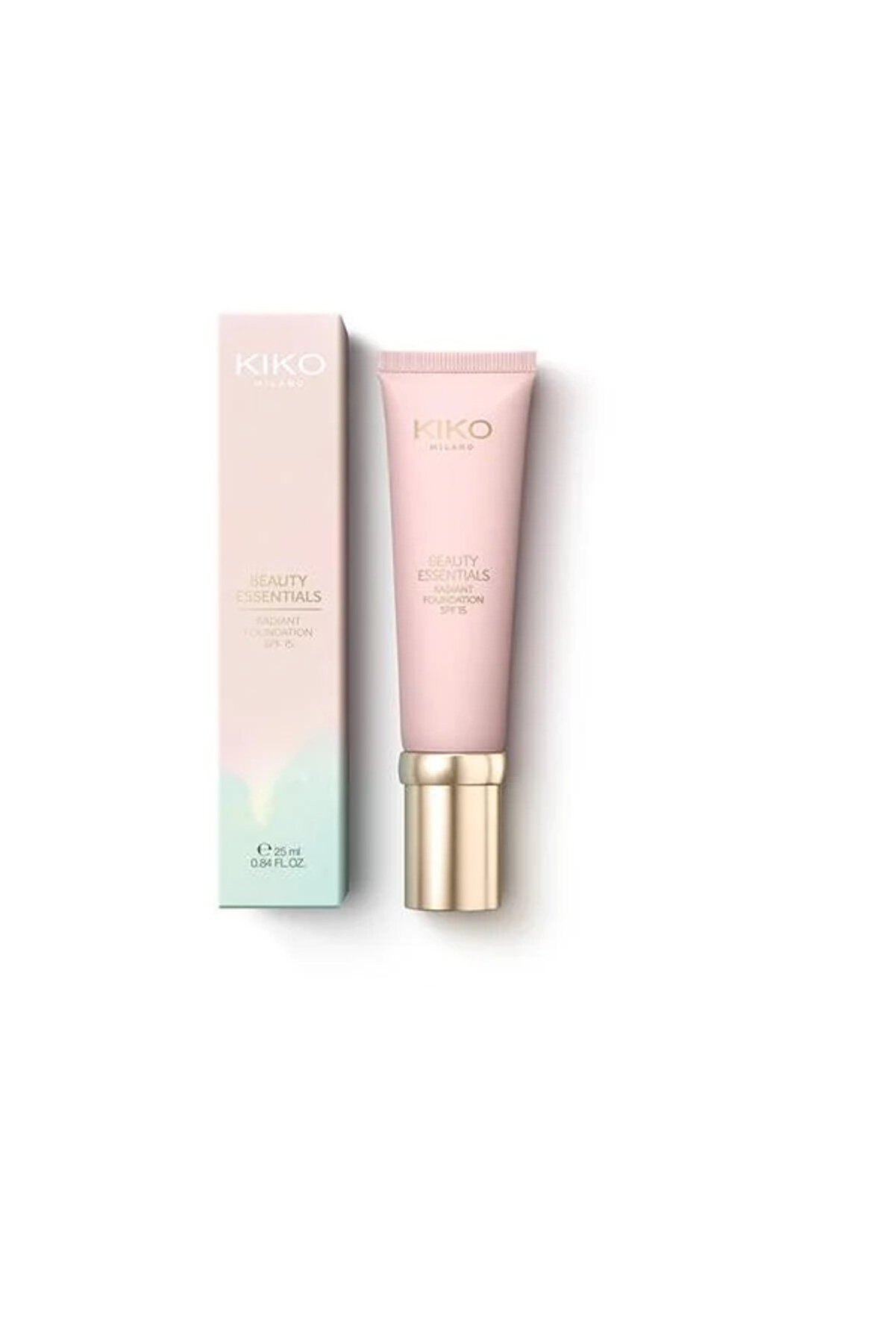 KIKO BEAUTY ESSENTIALS RADIANT FOUNDATION SPF 15 08 Cocoa