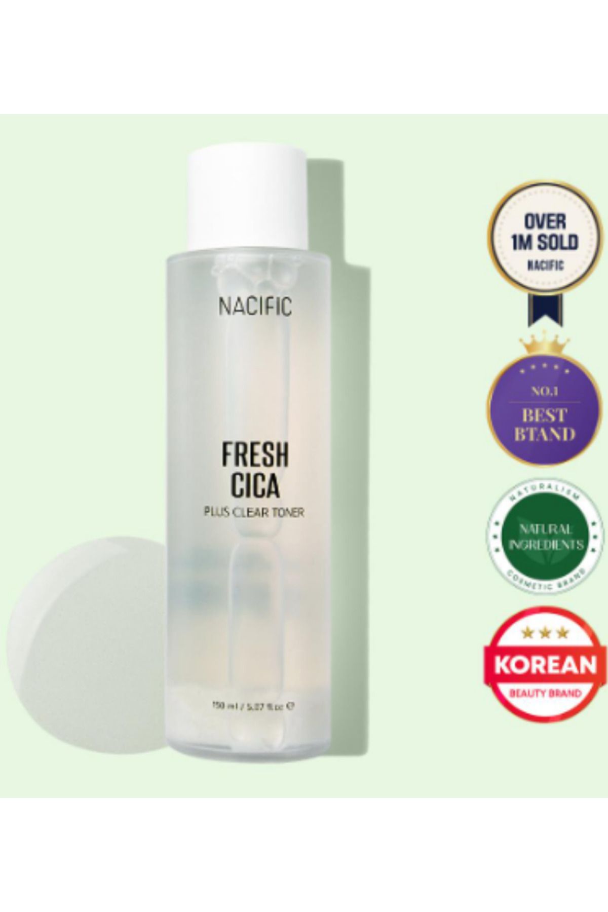 Nacific - Fresh Cica Plus Clear Toner 150ml