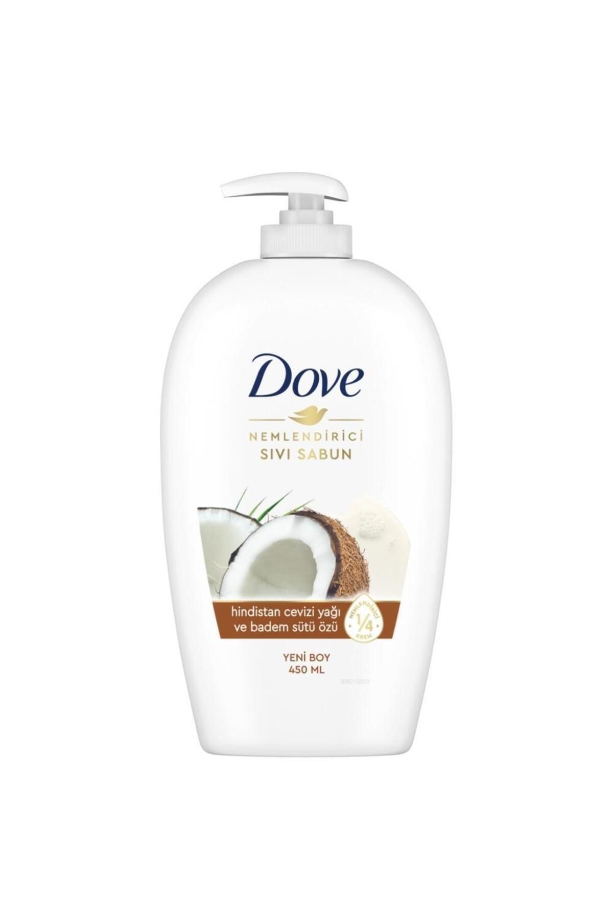Dove 6'lı Dove Sıvı Sabun 450 ml. Coconut ve Badem Sütü