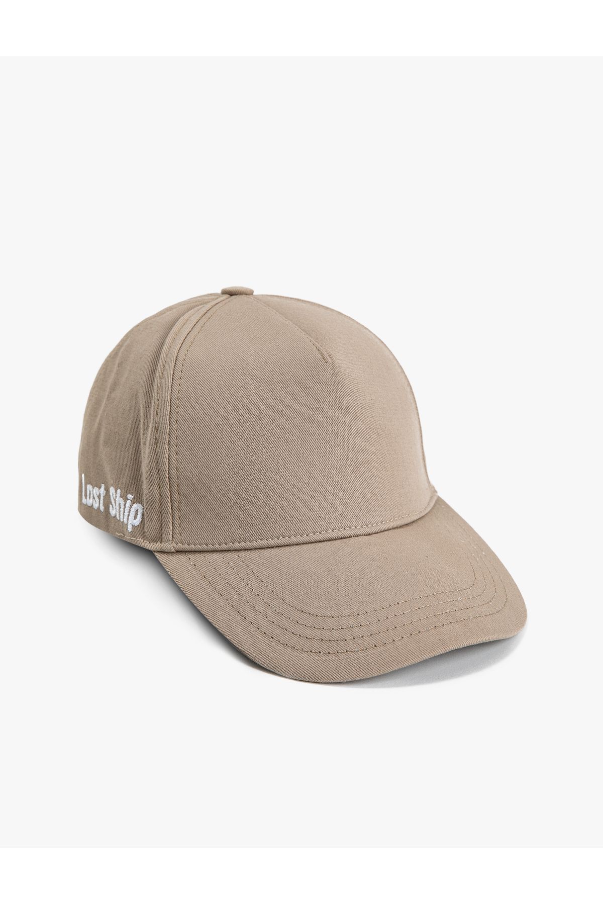 Koton Yazı Işlemeli Kep Şapka