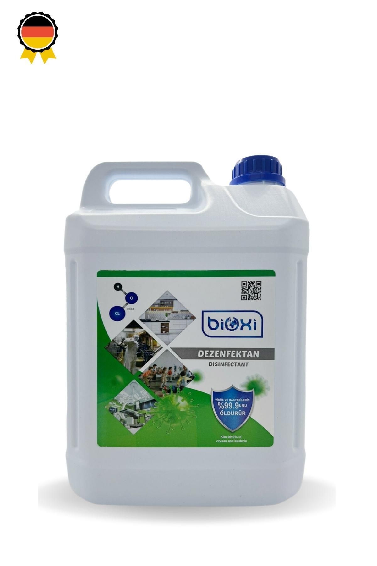 Bioxi ® Ortam & Yer - Yüzey Dezenfektanı Konsantre 5 Lt /hipokloröz Asit (hocl) Bazlı