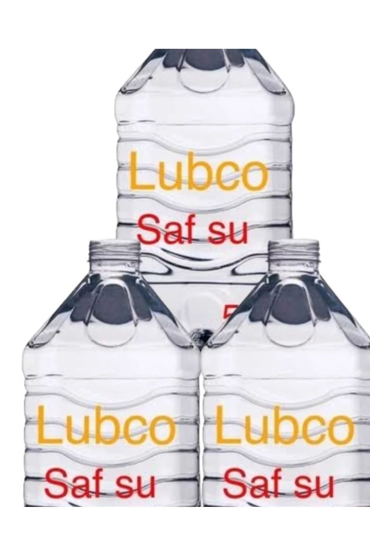 LUBCO Premium Saf Su Miss 0 Pm -ütü Akü- Radyatör -robot- Gümüşsuyuna Uygun 5 L X 3 = 15 Litre