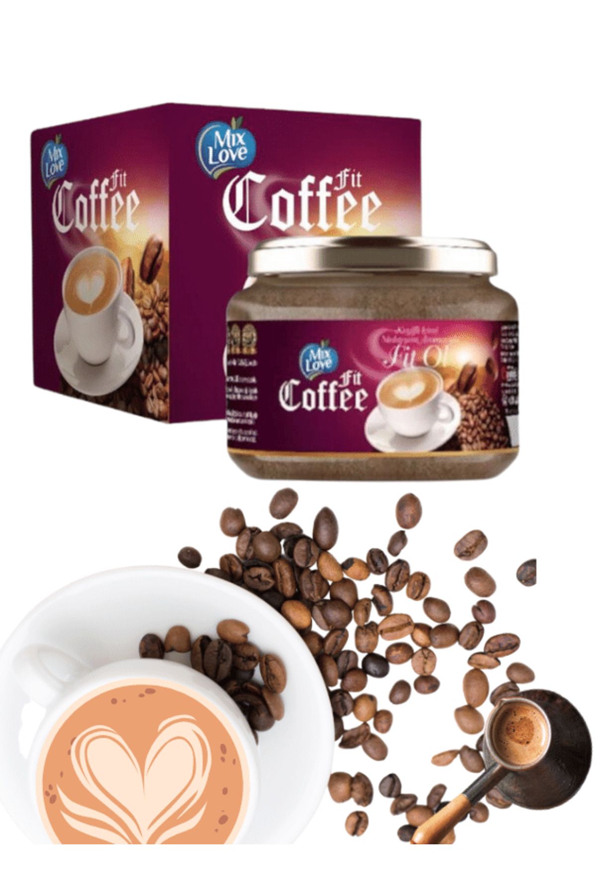 mixlove Fit Coffee Zayıflamaya Yardımcı (30GÜNLÜK) Detox 03