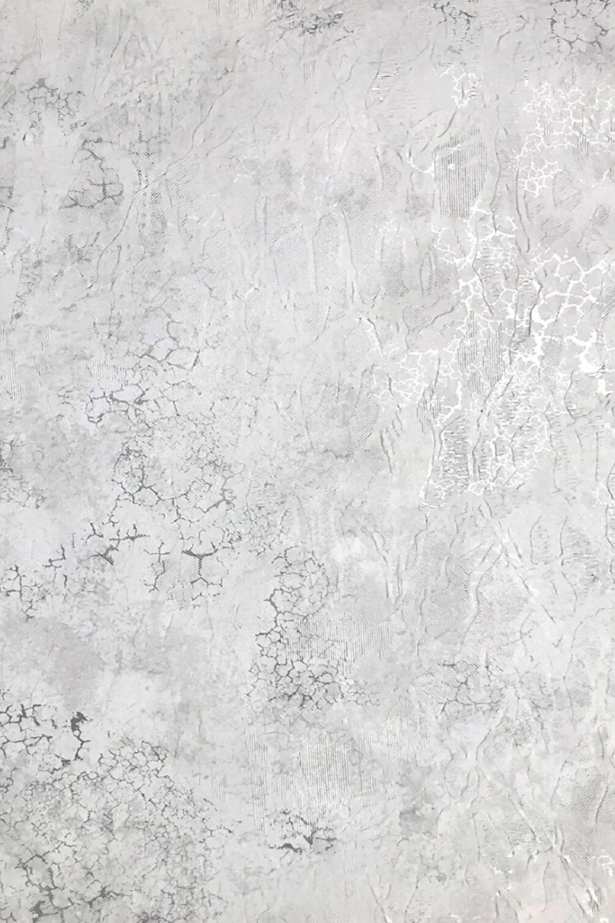 Flamingo Gümüş Çatlatma Damarlı Desen Duvar Kağıdı (5 M²) 181586000
