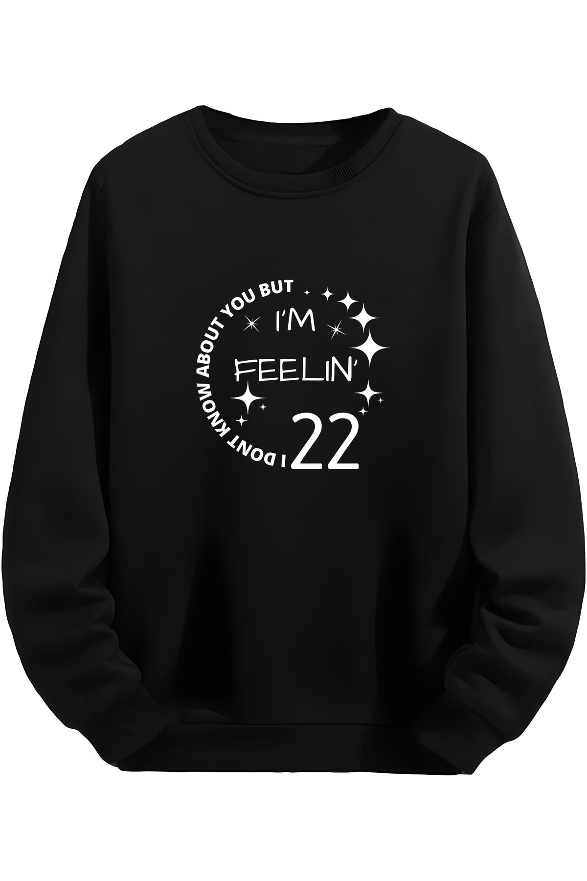 MAGORS Taylor Swift - 22 - Siyah Sweatshirt