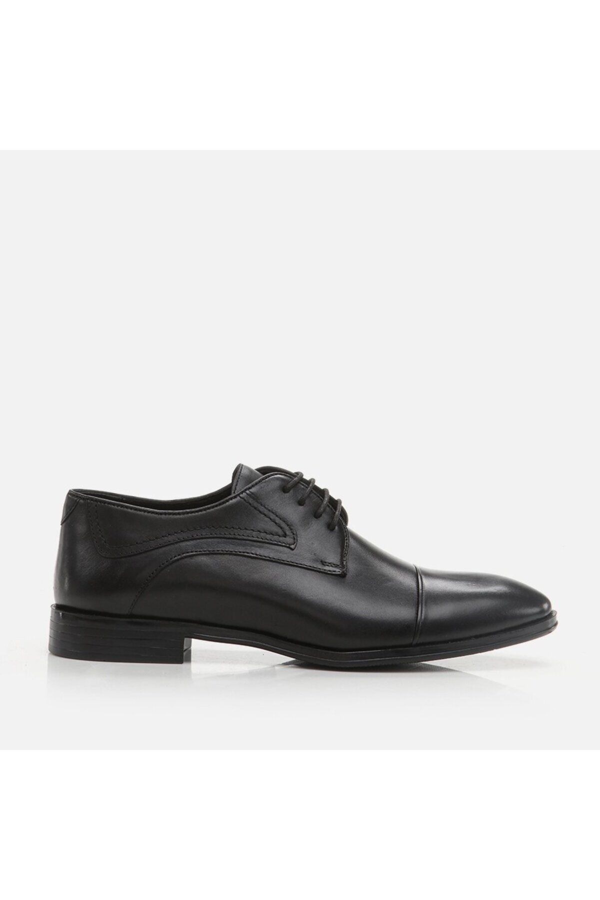 Hotiç Hakiki Deri Siyah Erkek Klasik Ayakkabı