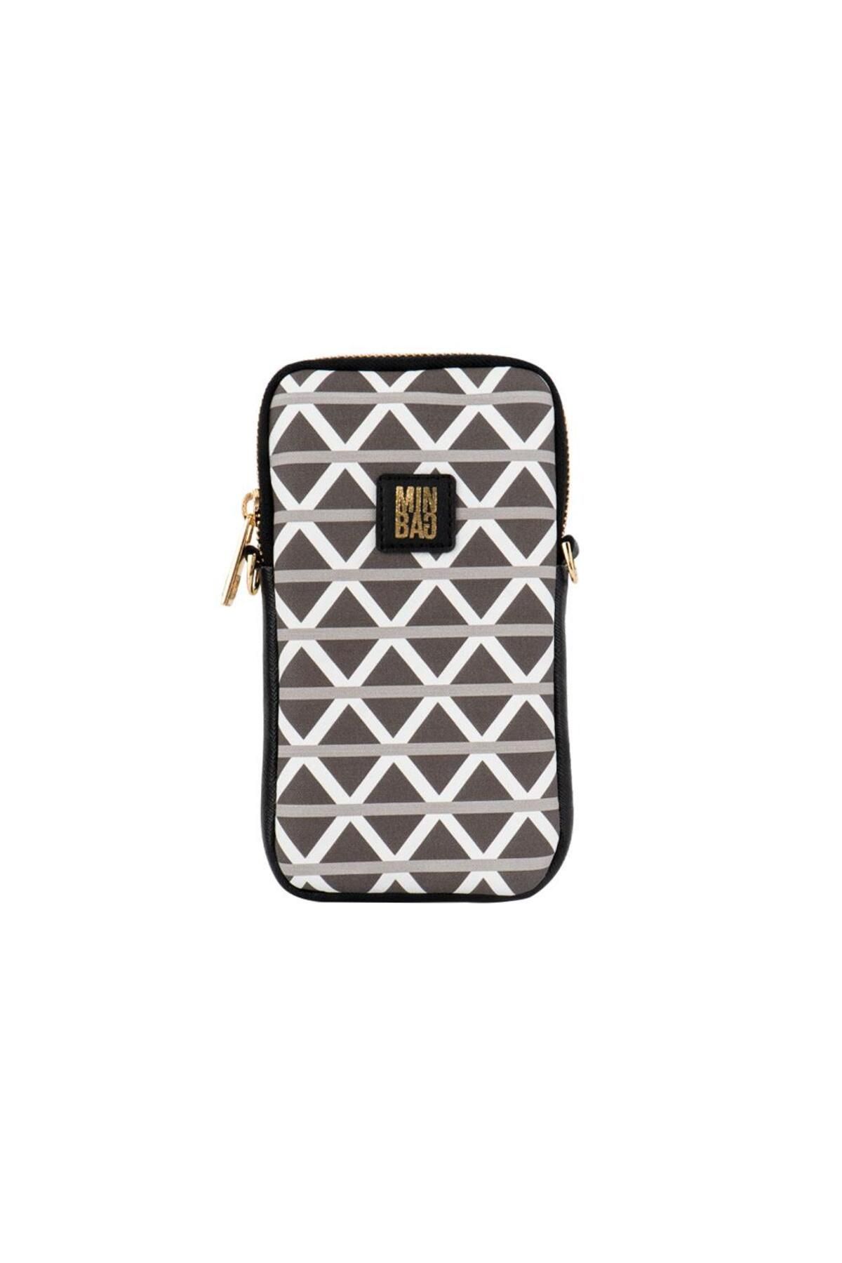 Mınbag Marın Telefon Çantası 566-14 Koyu Gri