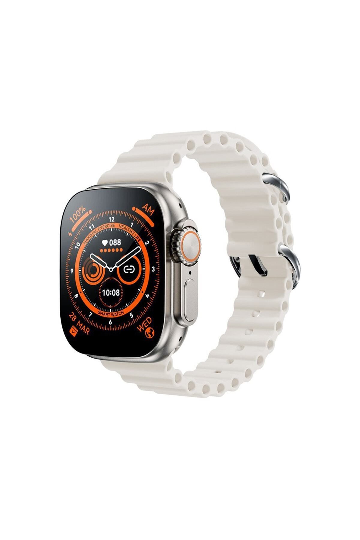Microlux Gs Ultra 8 Watch Akıllı Saat 49mm (2 KORDON HEDİYELİ)