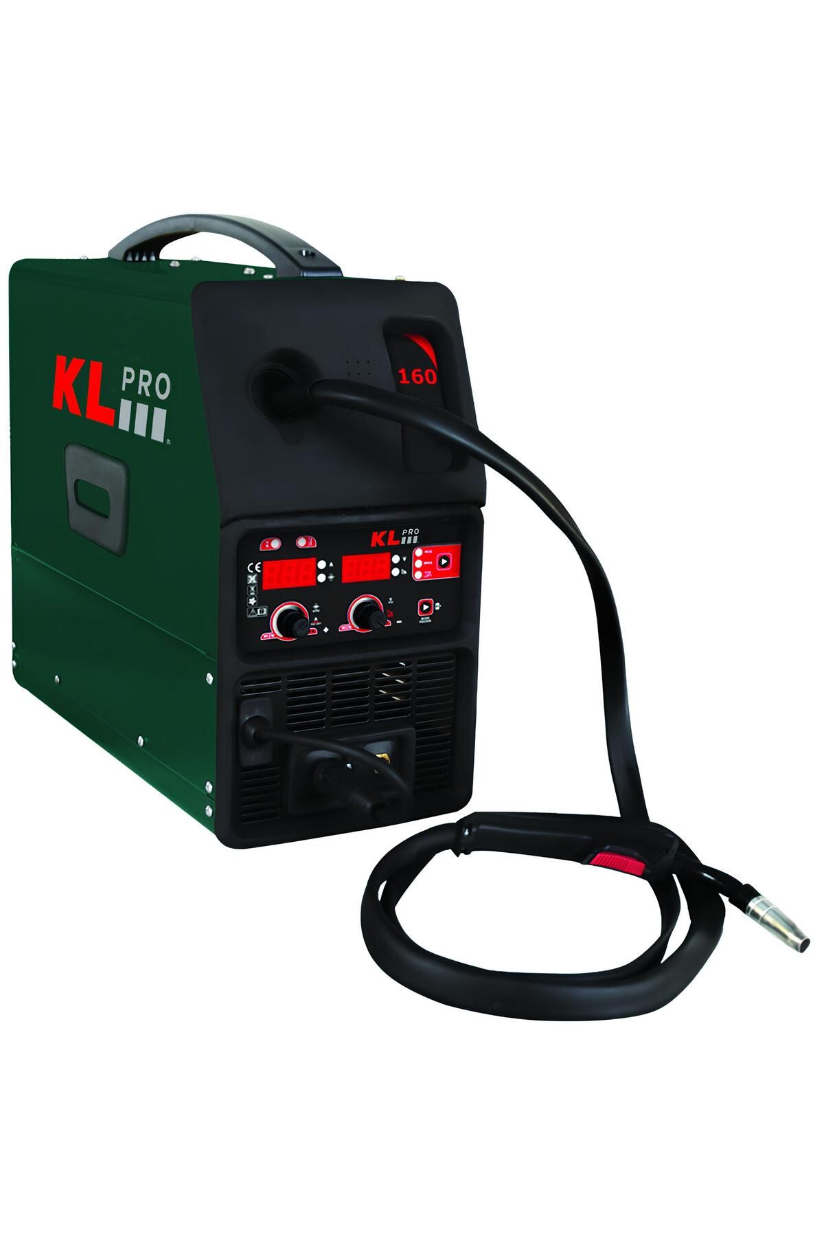 KLPRO KLMIG160 160 Amper MMA İnverter Gazlı ve Gazsız Gaz Altı Kaynak Makinesi