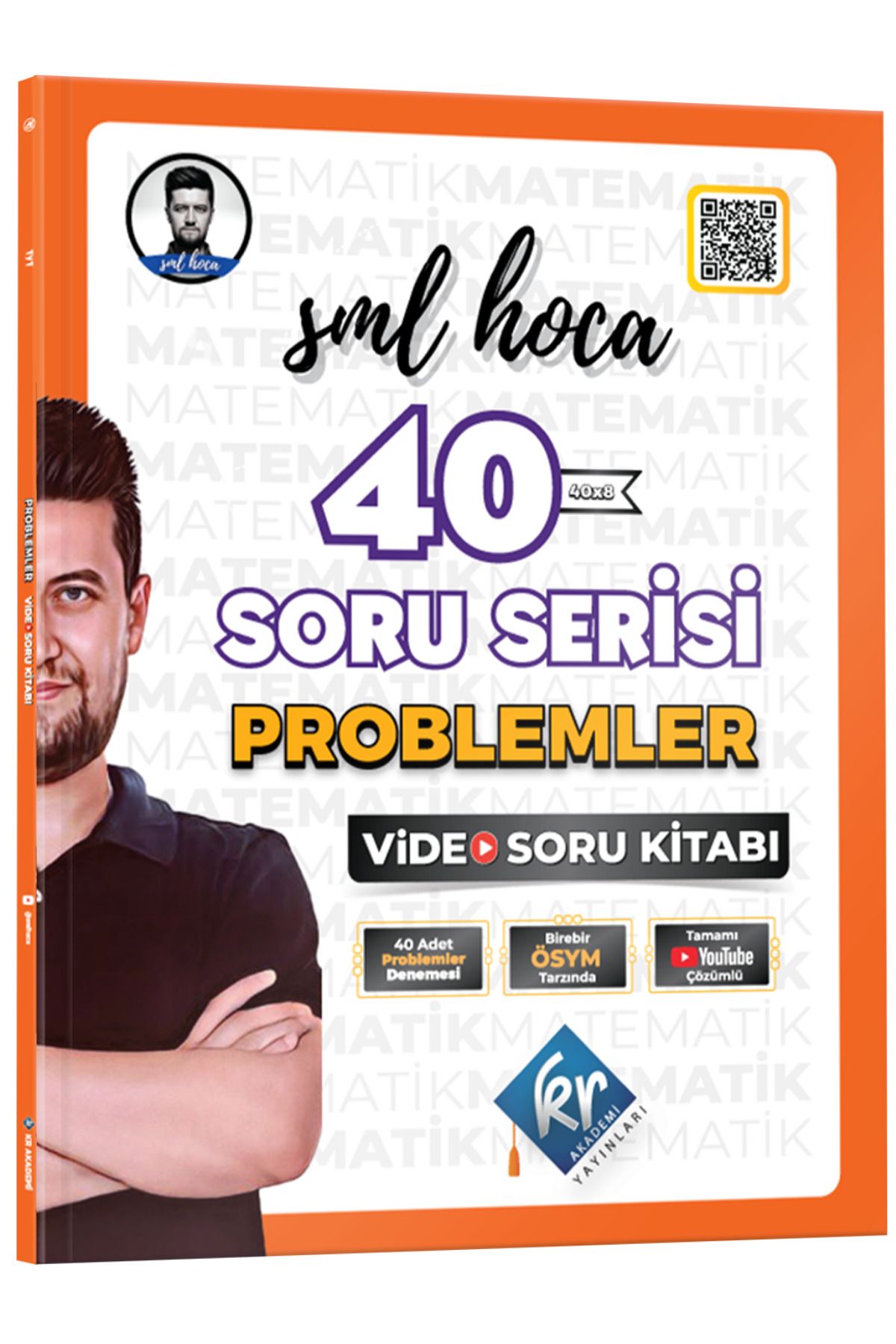 KR Akademi Yayınları SML Hoca 40 Soru Serisi Problemler Video Soru Kitabı