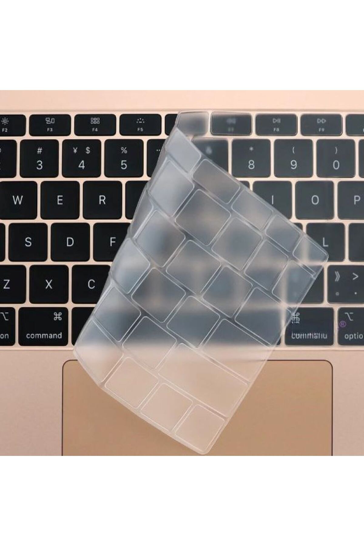 Nezih Case Apple Macbook 15.4 Pro A1286 Retina Türkçe Q Klavye Slim Şeffaf Klavye Koruyucu Kılıf