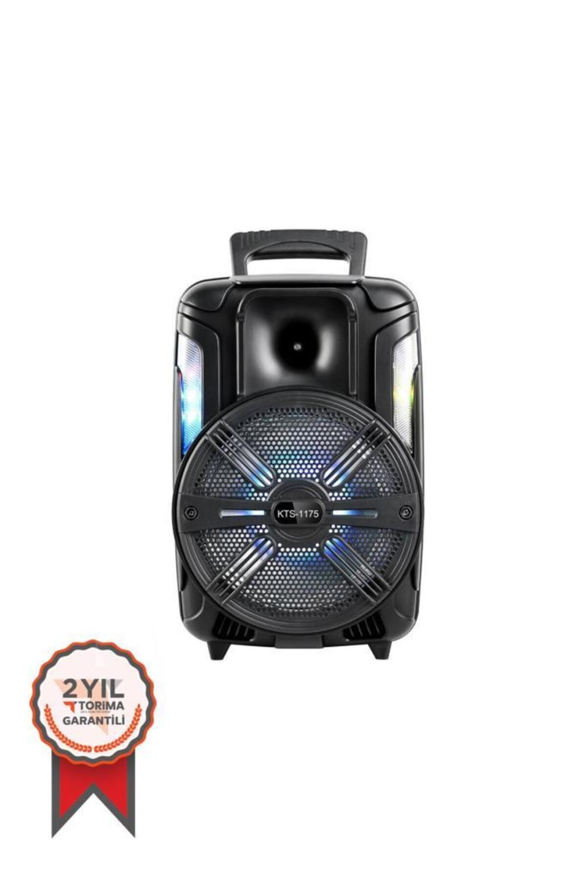 Torima Kts-1175 Mikrofonlu Ledli Bluetooth Hoparlör Usb-tf-fm-bluetooth