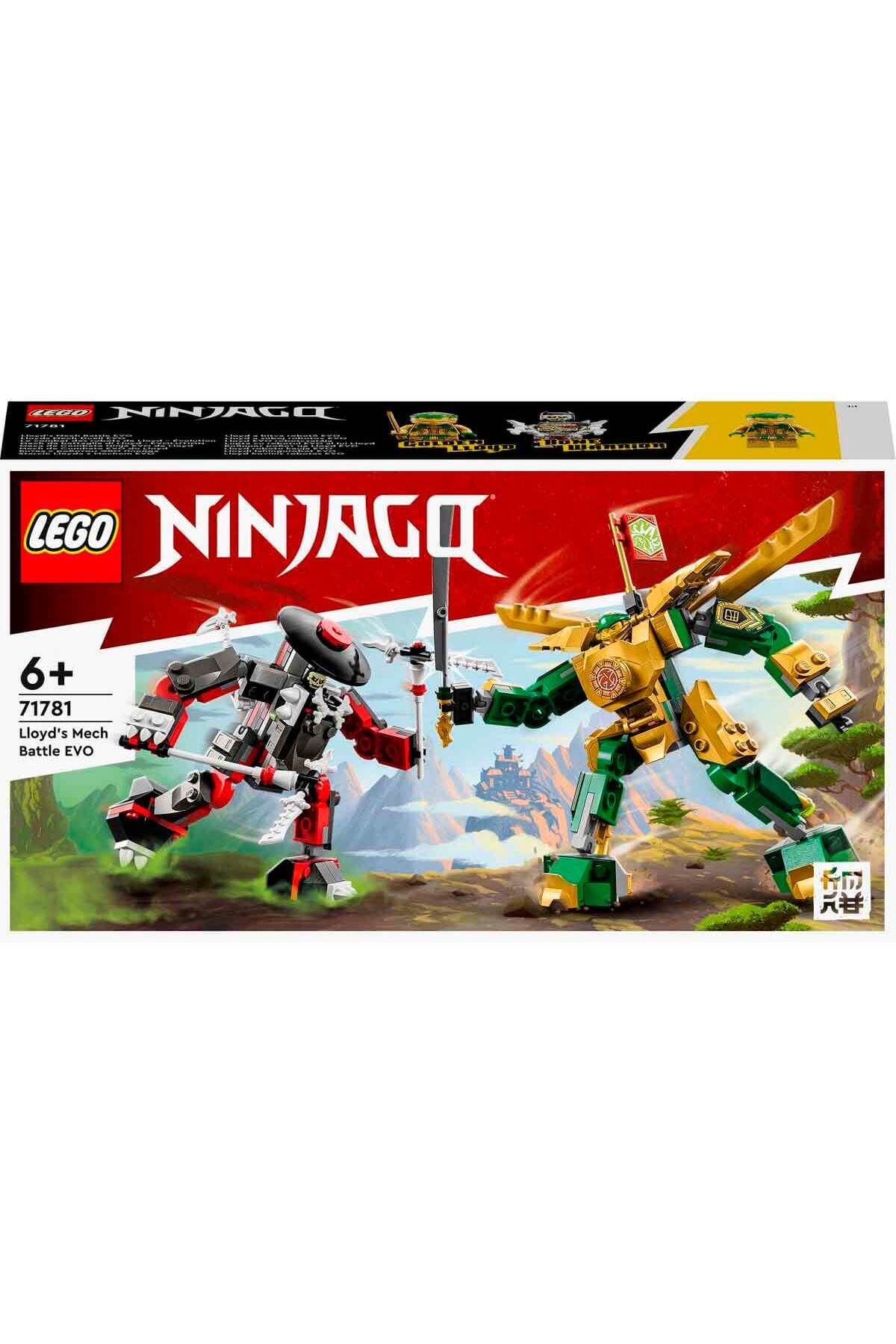 LEGO ® NINJAGO® Lloyd’un Robot Savaşı EVO 71781 - 6 Yaş ve Üzeri Çocuklar için Yapım Seti (223 Parça)