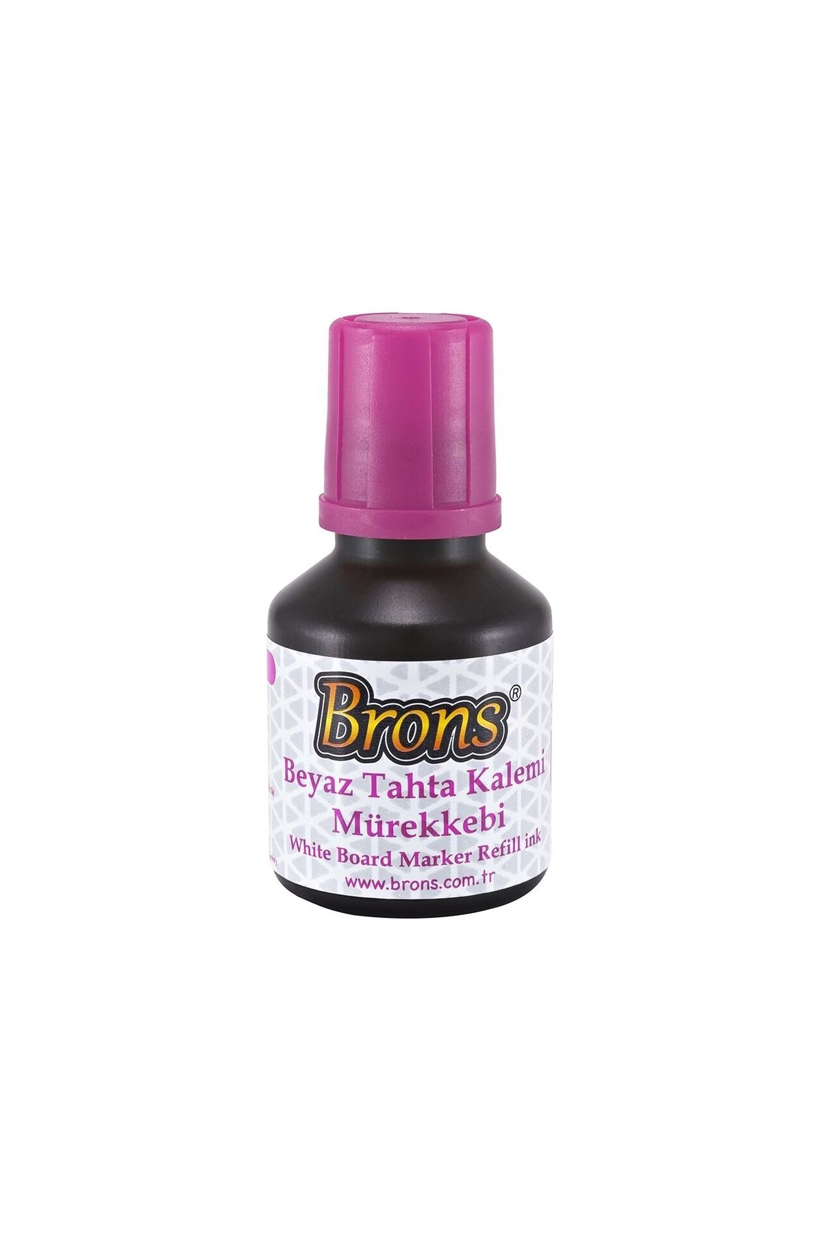 Brons Beyaz Tahta Kalem Mürekkebi 30 Ml-pembe