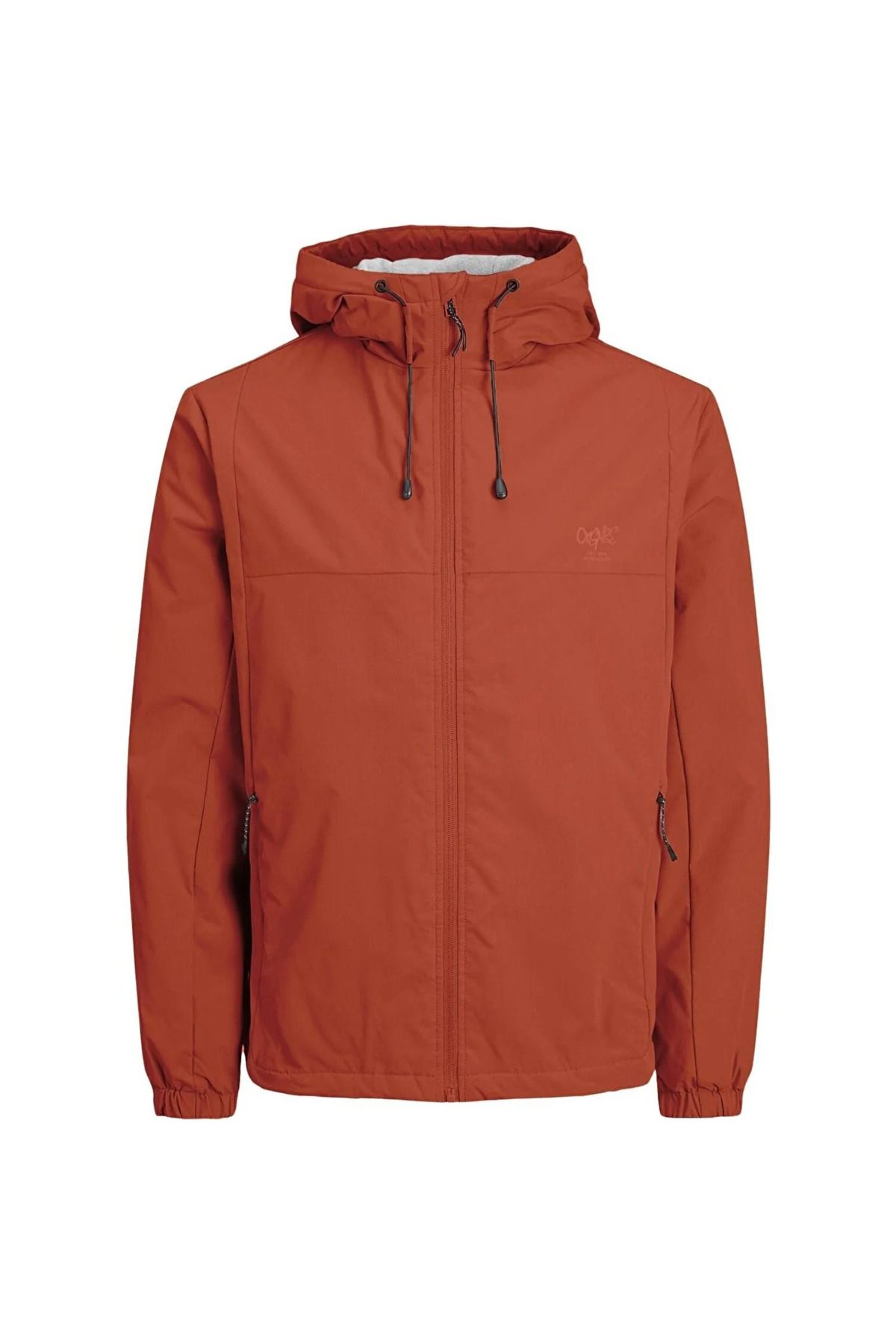 Jack & Jones Jack Jones Jorcamper Erkek Burnt Ochre Kiremit rengi Yağmurluk 12238877