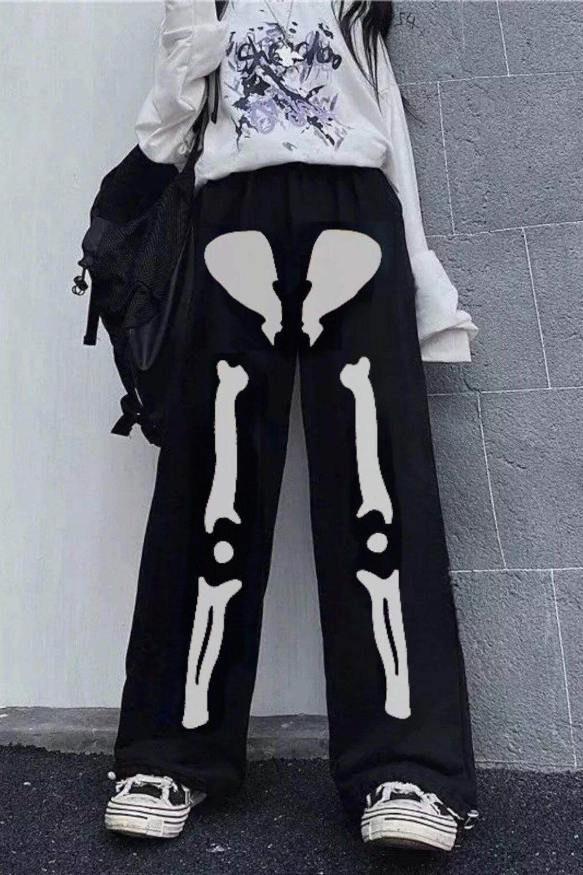 Carpe Halloween Skeleton Eşofman