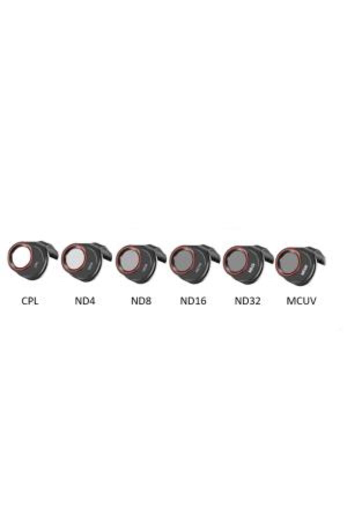 JSR Dji Xiao Spark Gimbal Kamera Optik Lens Için Mcuv / Cpl / Nd4-8-16-32 6 Lı Filtre Sett