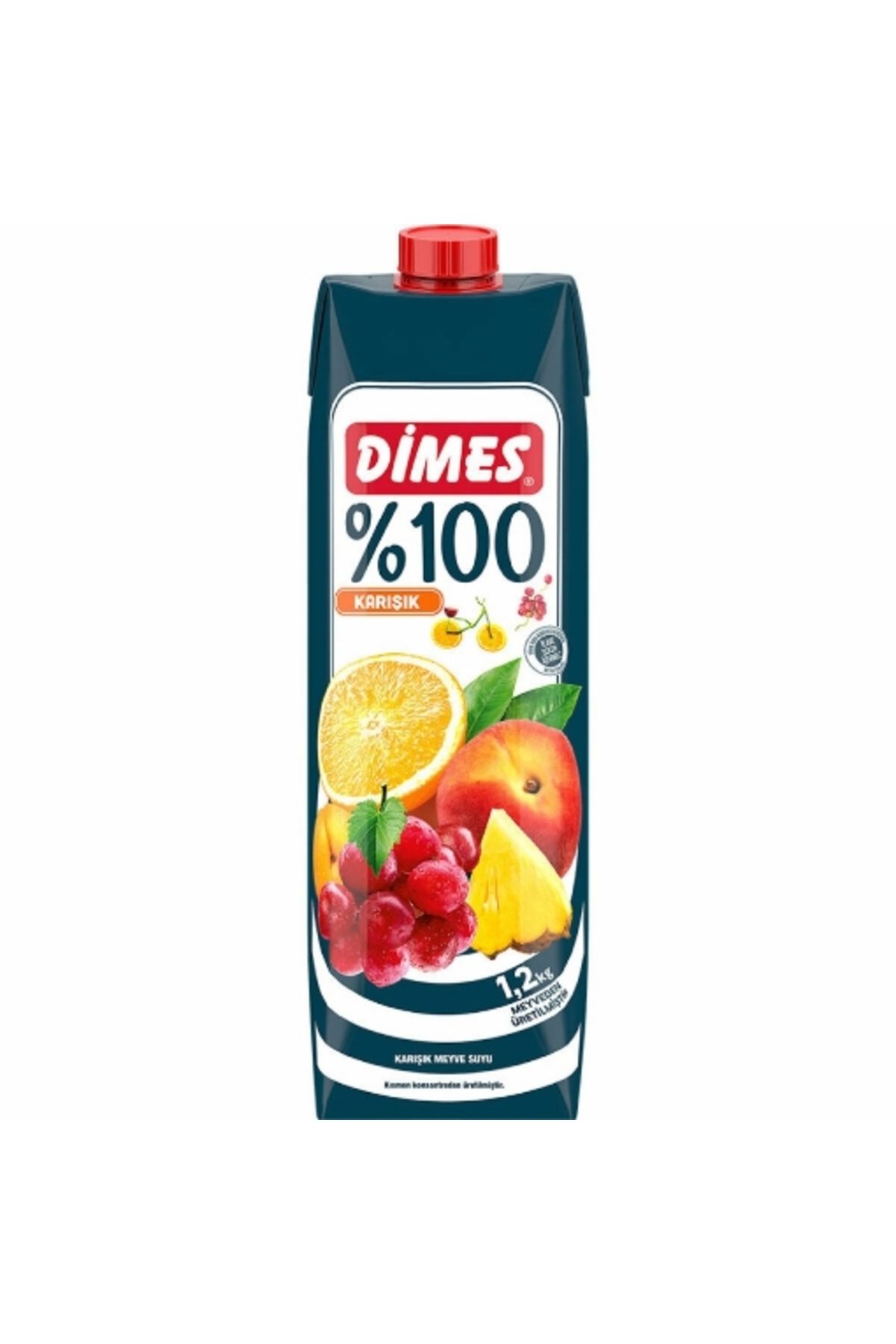 Dimes 12'li Dimes %100 Karışık Meyve Suyu 1 lt.