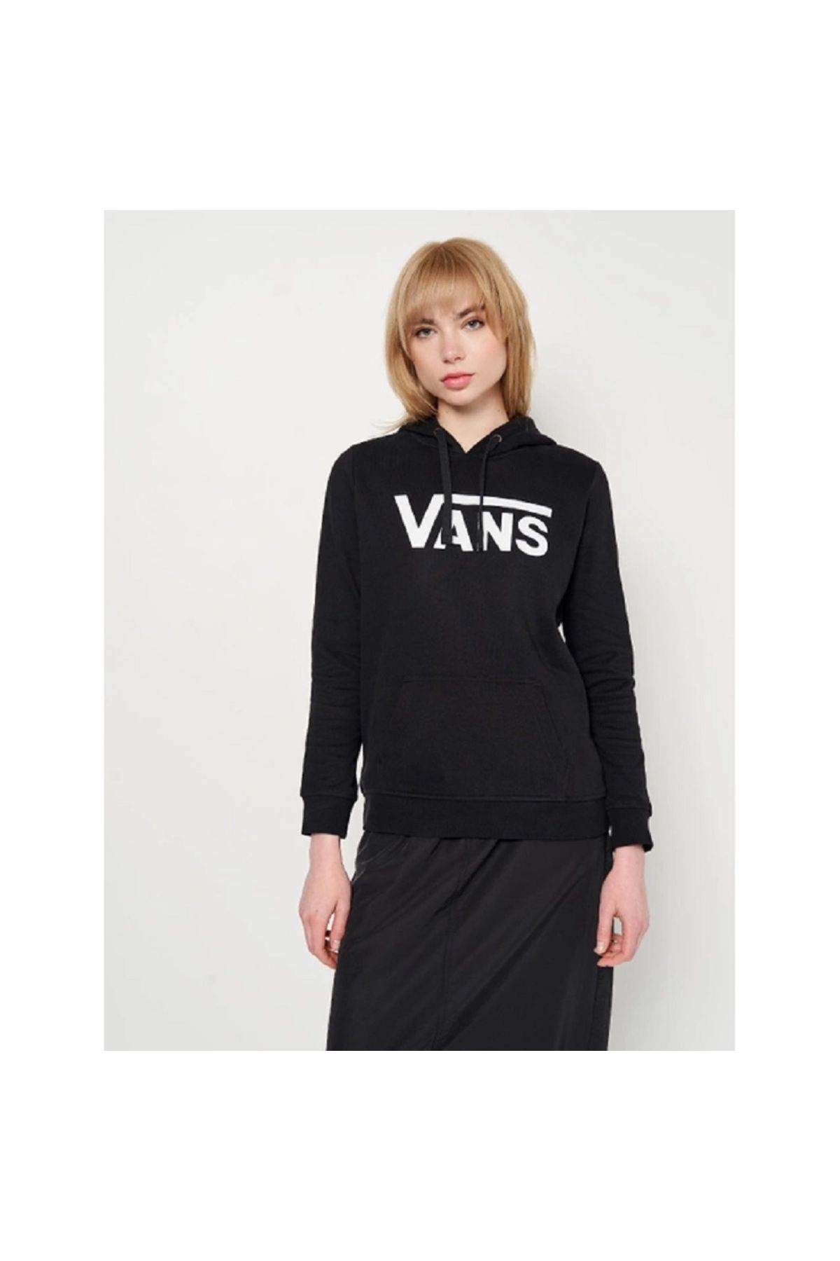 Vans Drop V Logo Hoodie-B Kadın Sweatshirt