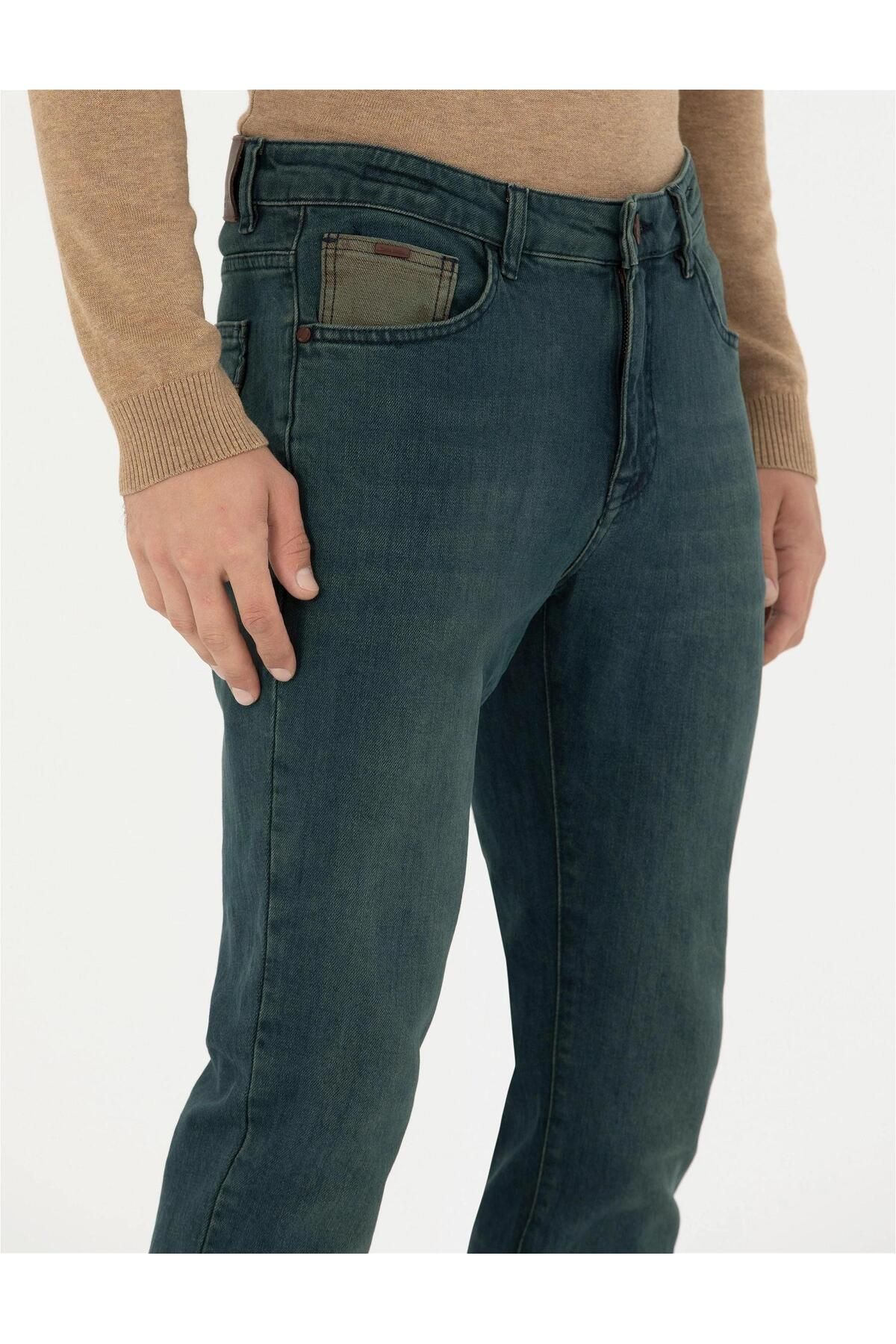 Pierre Cardin Mavi Slim Fit Jean PantolonELİFSU