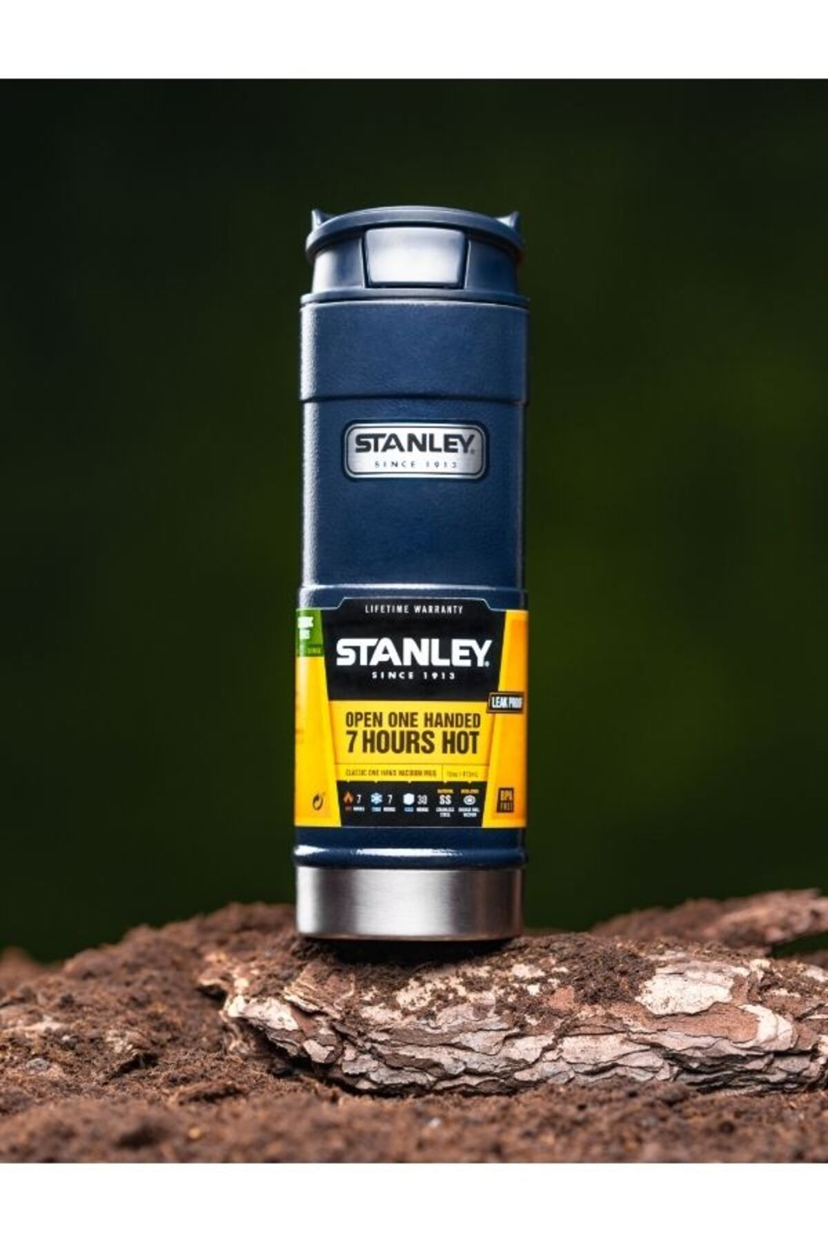 Stanley One Hand Mug Termos 0,47 LT - Lacivert