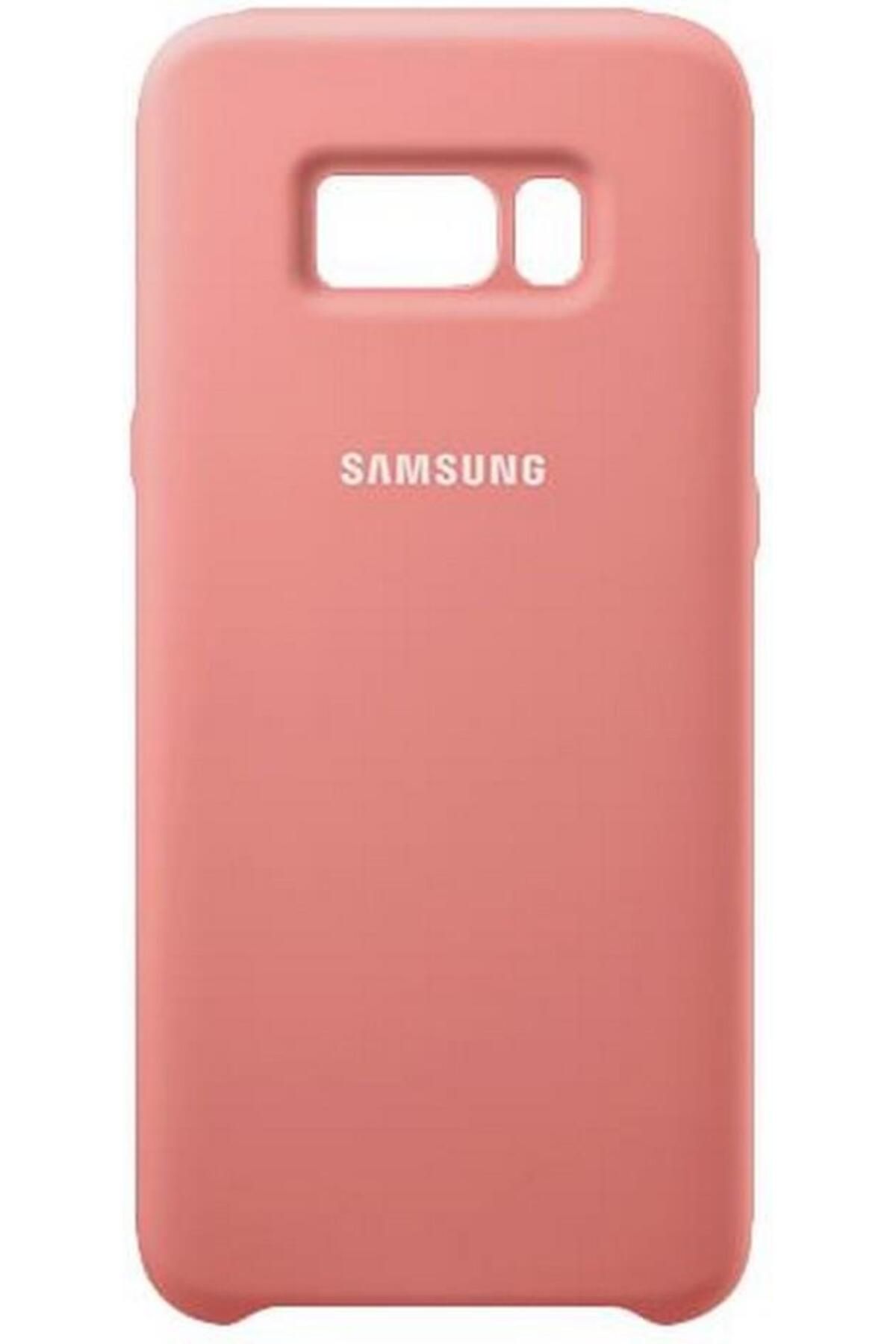 Samsung Galaxy S8 Plus Ile Uyumlu Silikon Kılıf Pembe Ef-pg955tpegww