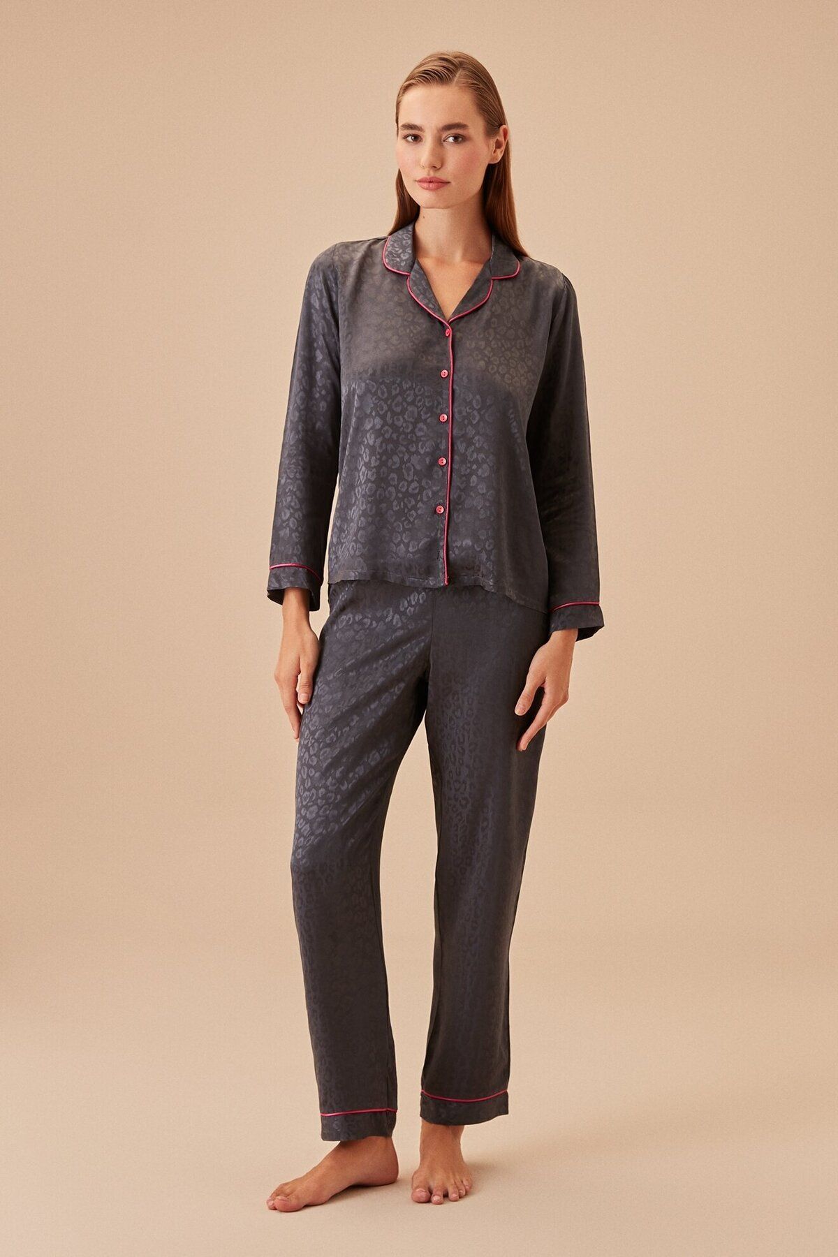 Suwen Elegance Maskülen Pijama Takımı
