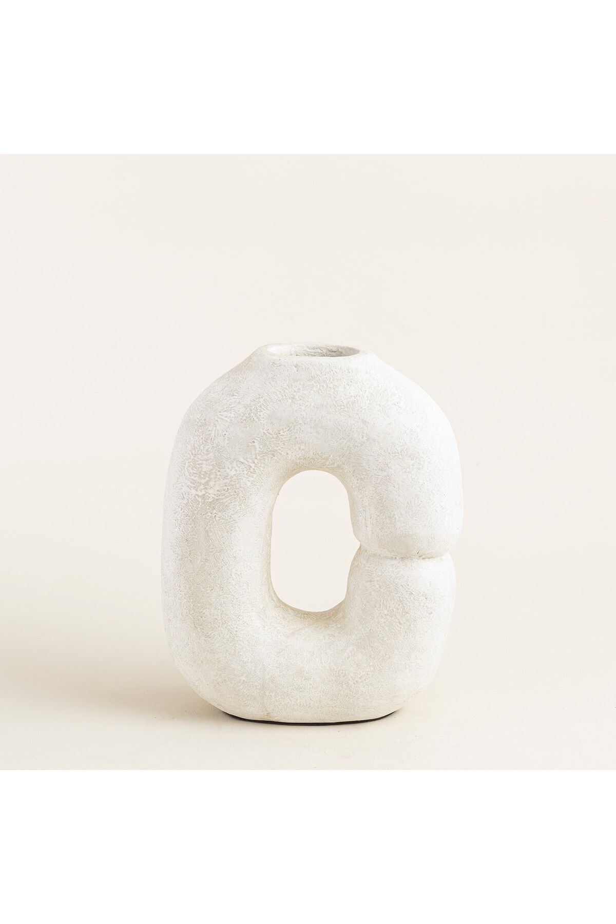 Chakra Delmino Vase 36 Cm Beyaz
