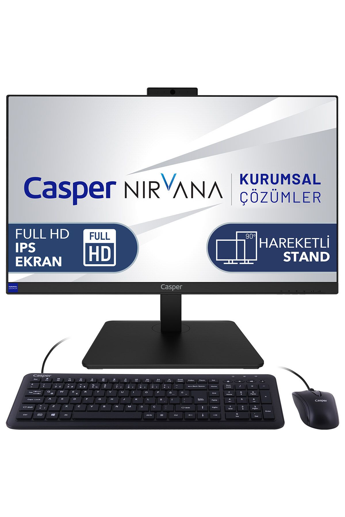 Casper Nirvana A70.1115-8d00x-v Intel Core I3-1115g4 8gb Ram 250gb Ssd Freedos Aio Pc