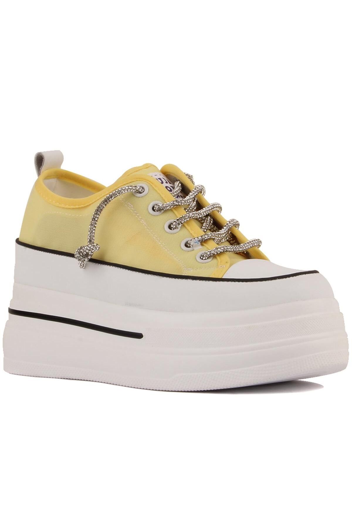 Guja 24y345-10 Sarı Kadın Ayakkabı