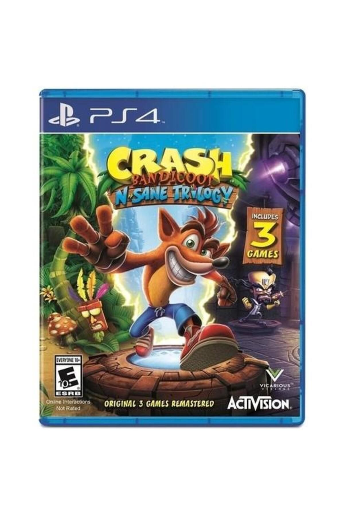 Activision Crash Bandicoot N. Sane Trıiogy Ps4 Oyun