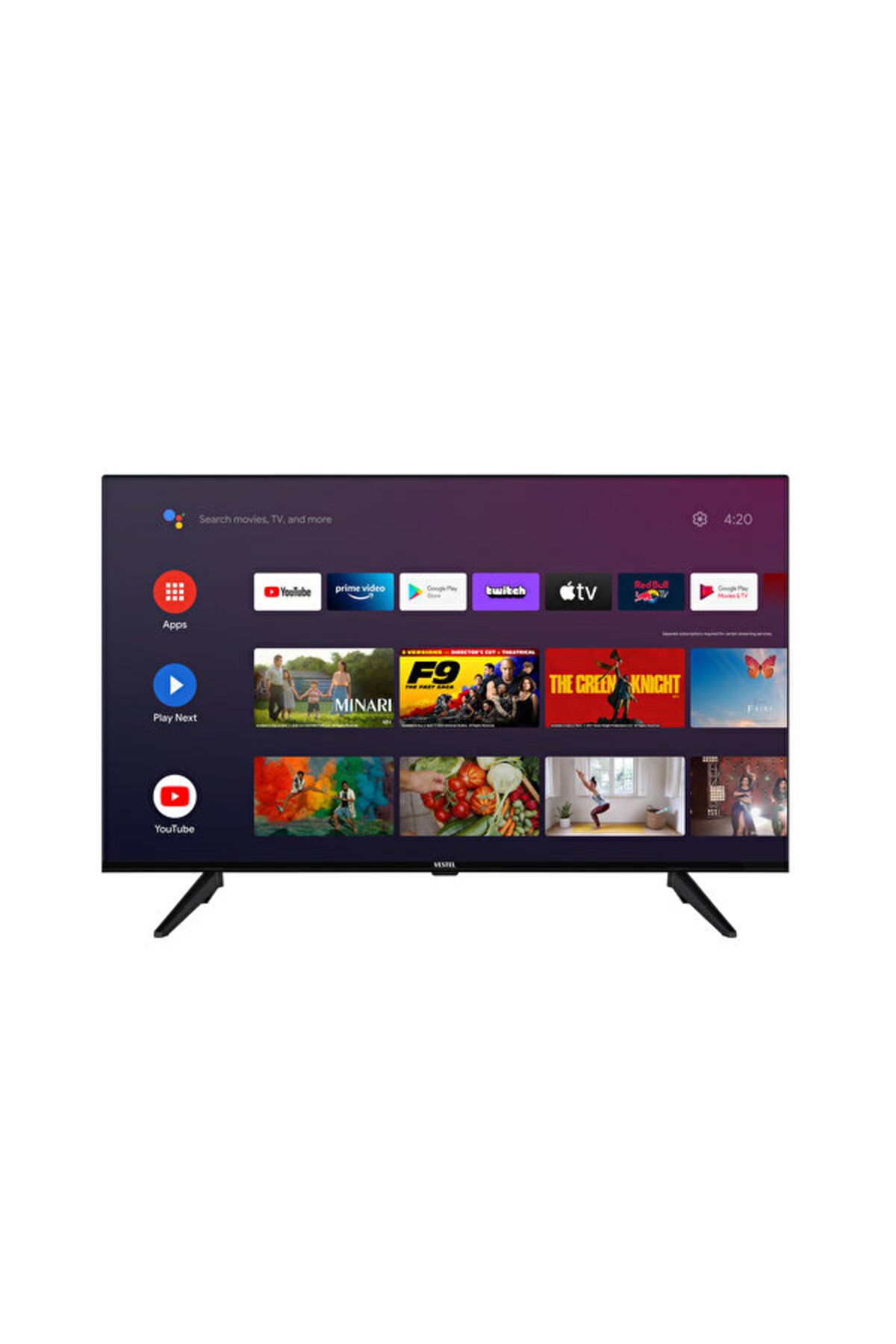 VESTEL 43q9500te 43" 108 Ekran 4k Uhd Android Smart Qled Tv