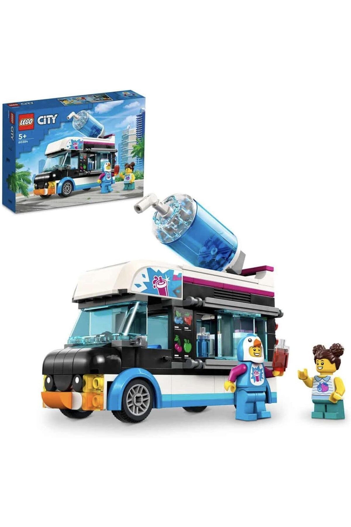 LEGO ® City Penguen Buzlaş Arabası 60384 - 5 Yaş ve Üzeri Çocuklar için Oyuncak Yapım Seti(194 Parça)